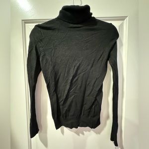 Black turtle neck